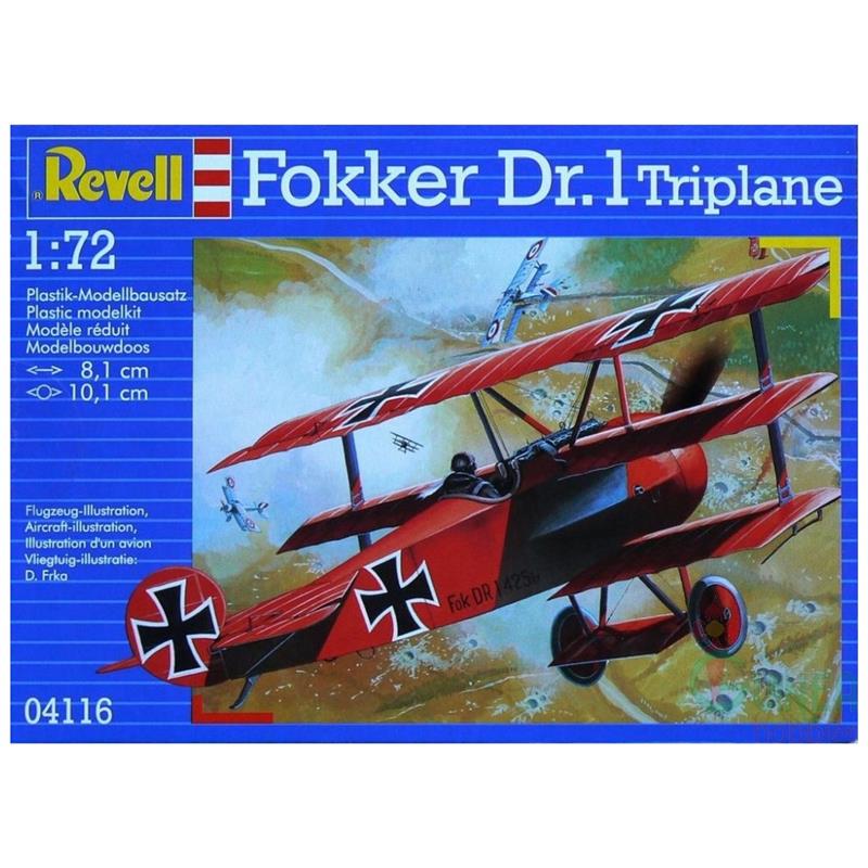 Revell 1:72 Fokker DR.1 Model Set