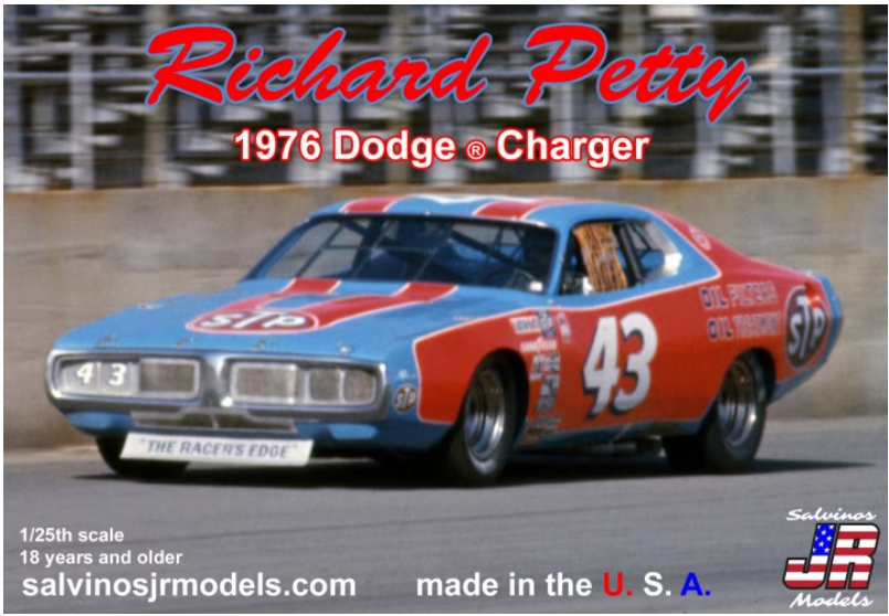 Salvino's Jr 1:25 1976 STP Dodge Charger R. Petty