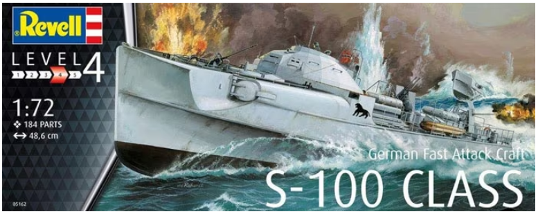 Revell 1:72 S-100 Class German Fast Attack Craft