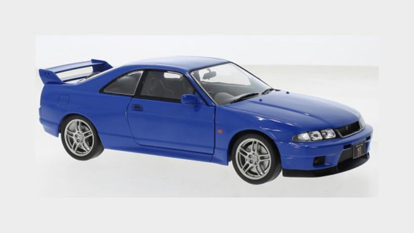WB 1:24 Nissan Skyline GT-R (R33) Blue