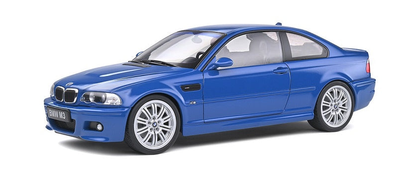 Solido 1:18 2000 BMW M3 Coupe (E46) Laguna Blue