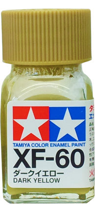 Tamiya XF-60 Enamel 10ml Flat Dark Yellow