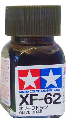 Tamiya XF-62 Enamel 10ml Flat Olive Drab