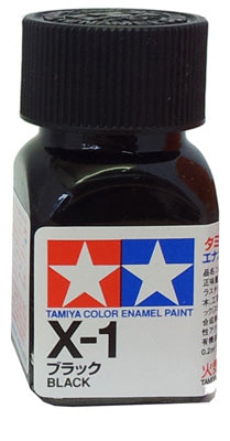 Tamiya X-1 Enamel 10ml Black