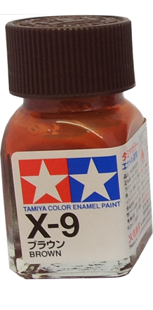 Tamiya X-9 Enamel 10ml Brown