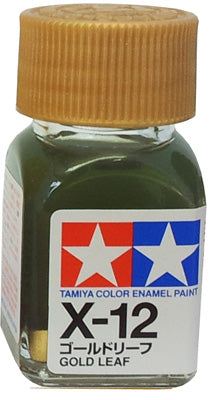 Tamiya X-12 Enamel 10ml Gold Leaf
