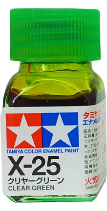 Tamiya X-25 Enamel 10ml Clear Green