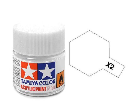 Tamiya X2 Acrylic 10ml White