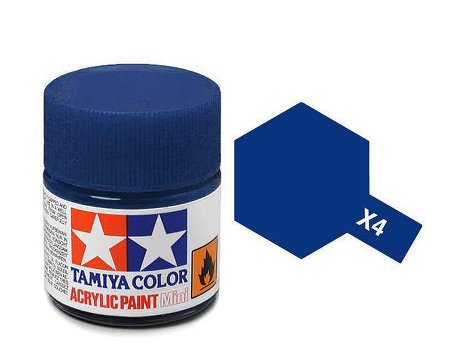 Tamiya X4 Acrylic 10ml Blue
