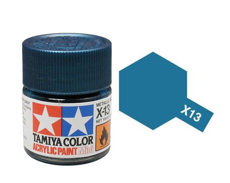 Tamiya X13 Acrylic 10ml Metallic Blue
