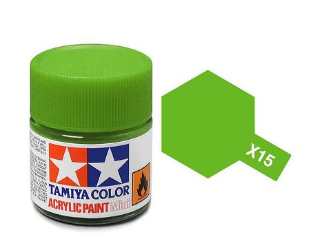 Tamiya X15 Acrylic 10ml Light Green