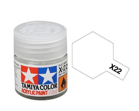 Tamiya X22 Acrylic 10ml Clear