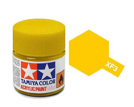 Tamiya XF3 Acrylic 10ml Flat Yellow