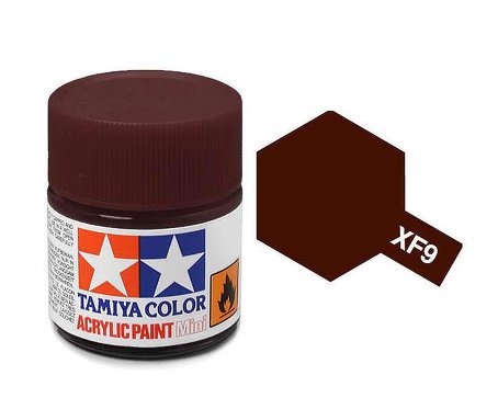 Tamiya XF9 Acrylic 10ml Hull Red