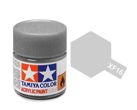 Tamiya XF16 Acrylic 10ml Flat Aluminium