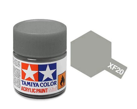 Tamiya XF20 Acrylic 10ml Medium Grey