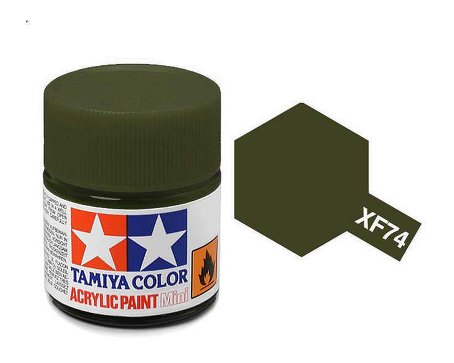 Tamiya XF74 Acrylic 10ml Olive Drab (JGS