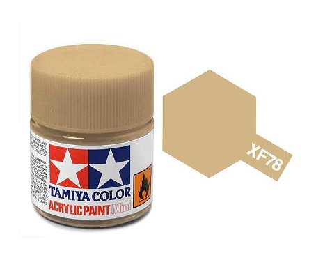 Tamiya XF78 Acrylic 10ml Wooden Deck Tan
