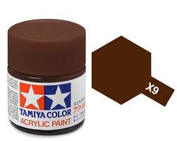 Tamiya X9 Acrylic 10ml Brown