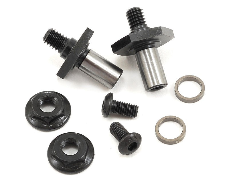TLR Front axle Set Aluminium 12mm 22 3.0