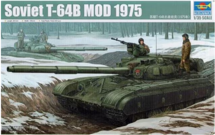 Trumpeter 1:35 Soviet T-64B Mod. 1975