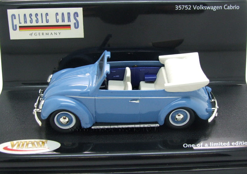 Vitesse 1:43 VW Cabrio blue