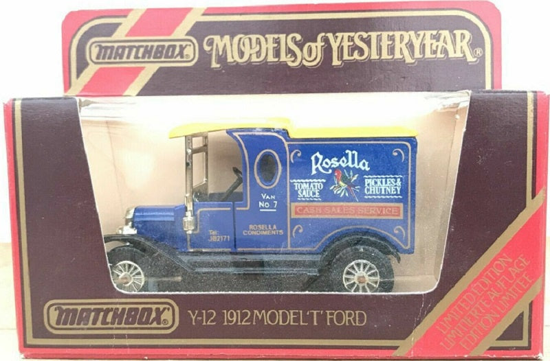 Matchbox MOY Y-12 Ford Model T Truck Rosella
