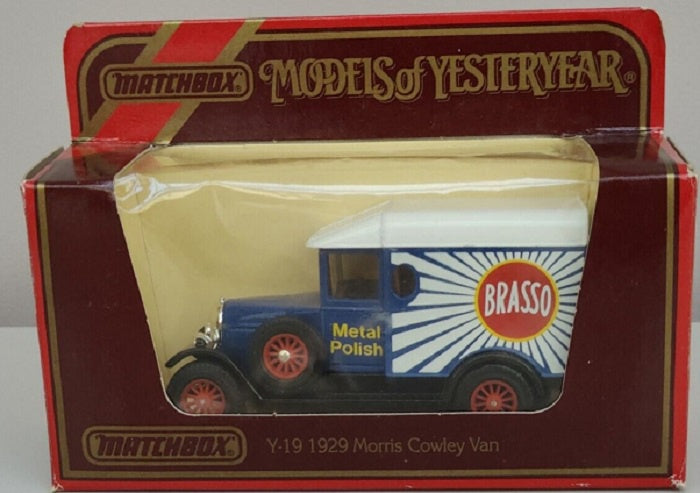 Matchbox MOY Y-19 1929 Morris Cowley Van Brasso