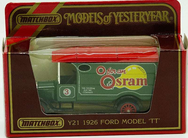 Matchbox MOY Y-21 Ford Model TT Osram