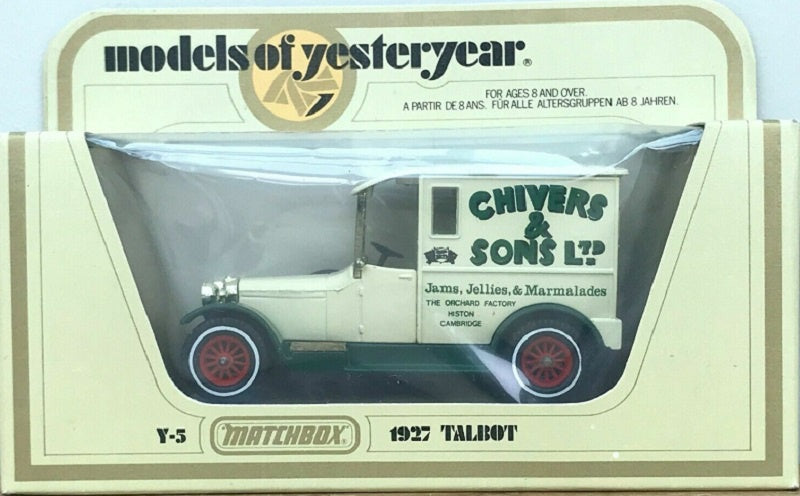 Matchbox MOY  Y-5 Chivers & Son