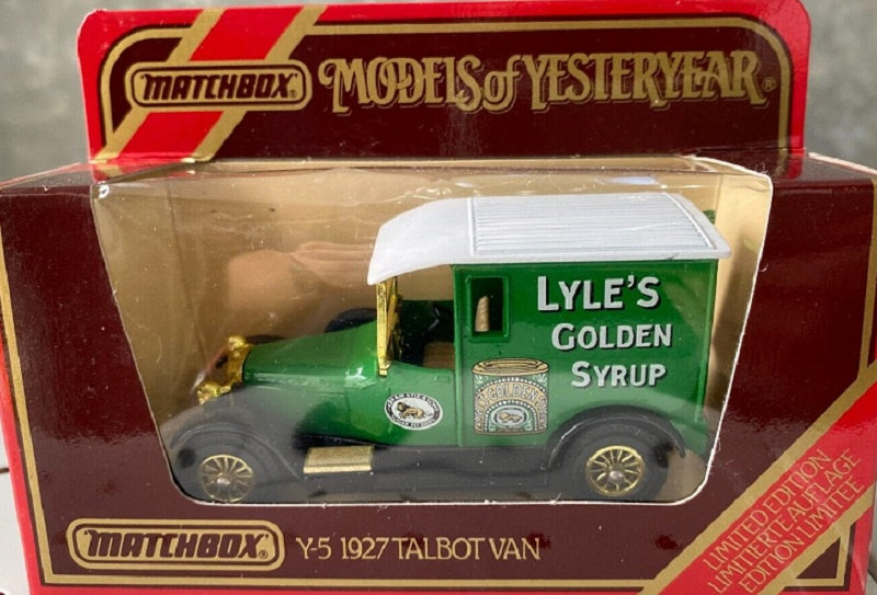 Matchbox MOY Y-5 Talbot Lyles Golden Syrup